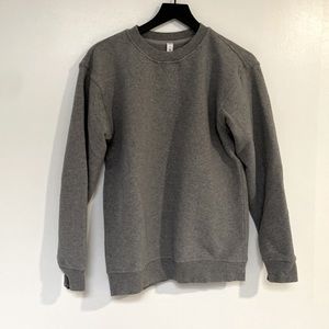 Lululemon Medium Dark Heather Grey Crewneck Sweater